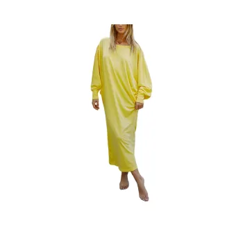 FREE PEOPLE Lifestyle Maxi Dress Long-Sleeved Dresses Women's Samoan Sun