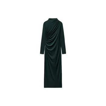 ZARA Long-Sleeved Dresses Women's Bottle Green