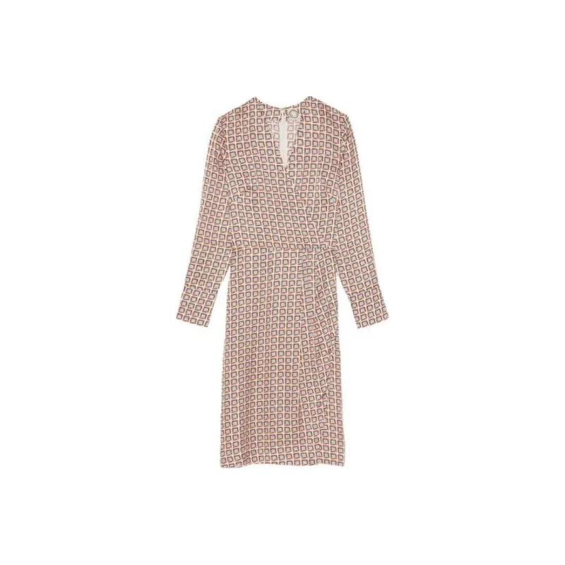 INES DE LA FRESSANGE Long Sleeved Dress Women's Pink-0
