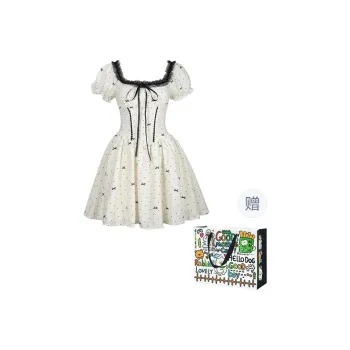 ZVJH Short Sleeved Dress Women's