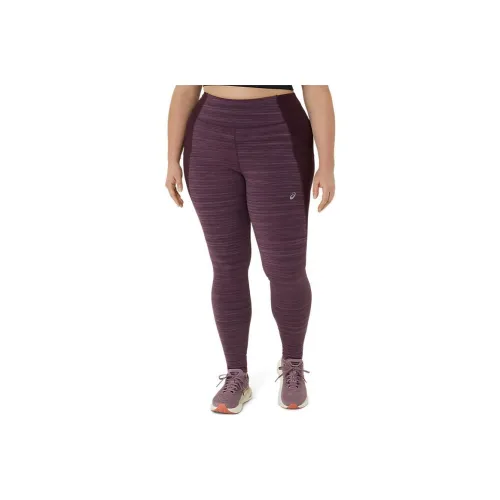 Asics NAGINO RUN Leggings Women's Deep Eggplant Purple