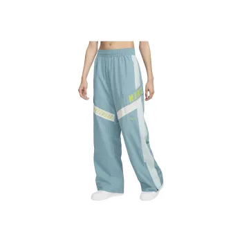 Nike Sportswear Knitted Sports Pants Women's Denim Turquoise