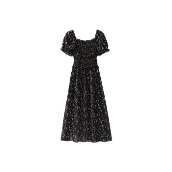 Local Gal Short Sleeved Dresses Women's Black