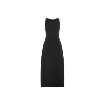 MEIYANG Sleeveless Dress Women's Black