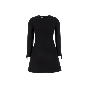 Valentino Long Sleeved Dress Women's Black