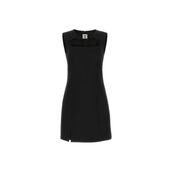 Givenchy Chest Cut-Out Sleeveless Mini Dress