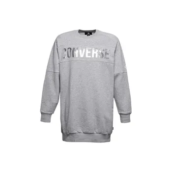 Converse Lure Long Sleeved Dresses Women's Gray
