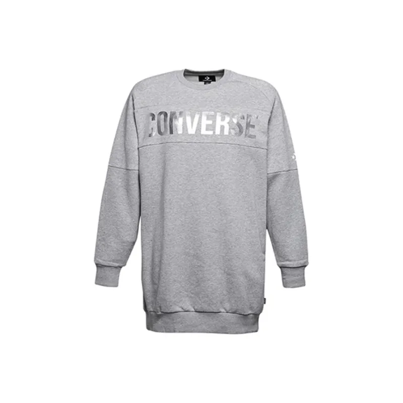 Converse Lure Long Sleeved Dresses Women's Gray-0