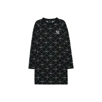 MLB SS23 Long Sleeved Dresses Women's Black