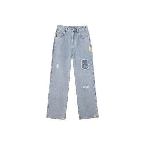 B.Duck Jeans Women's Light Denim Blue