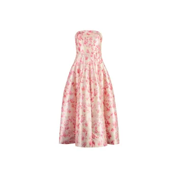PHILOSOPHY DI LORENZO SERAFINI Floral print Midi Dress