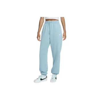 Nike Sportswear Phoenix Fleece Knitted Sports Pants Women's Denim Blue Turquoise