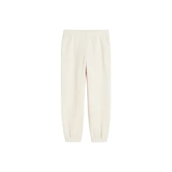 H&M Knitted Sports Pants Women's Cream