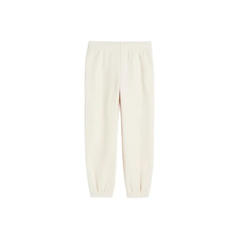 H&M Knitted Sports Pants Women's Cream-0