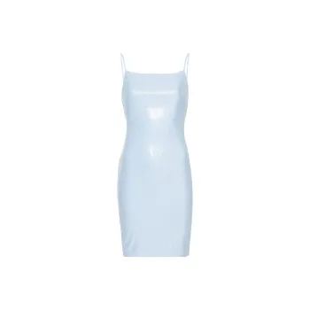 Rotate Sequined Wrap Mini Slip Dress