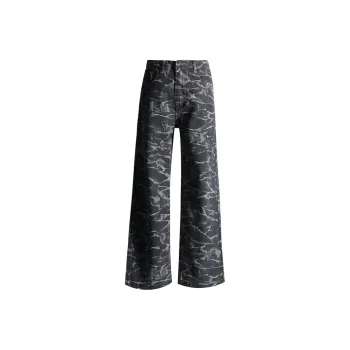 Rose Jeans Women's Deep Sea Black Pattern