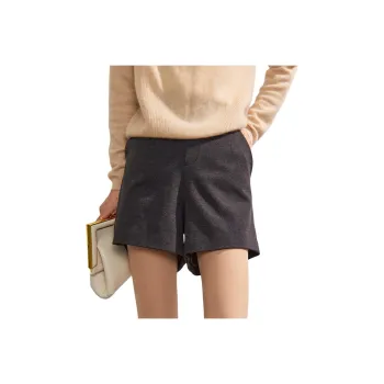 CHUMIAN Casual Shorts Women's Black
