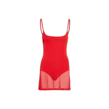 Jacquemus La Robe Maille Roupao Red