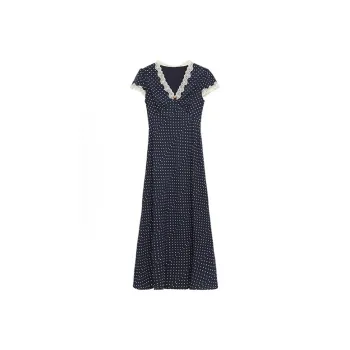 Qiuerle Short Sleeved Dress Women's