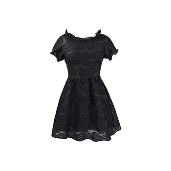 JOSR Short Sleeved Dresses Women's Black