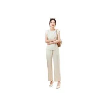 TERRE BLEUE Casual Suit Women's Beige