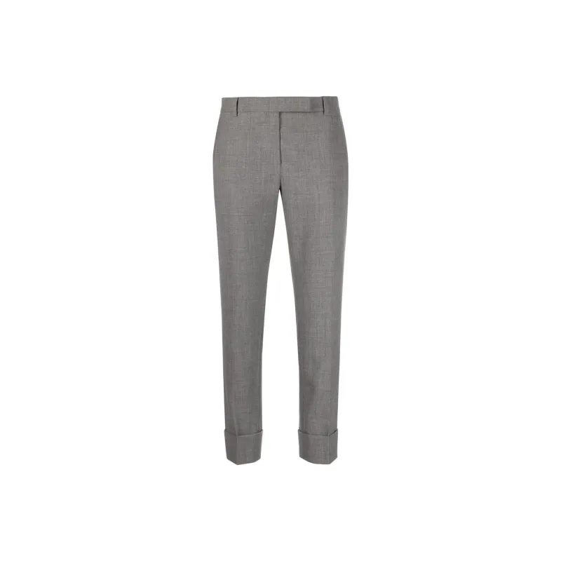 THOM BROWNE Cropped Tailored Trousers-0