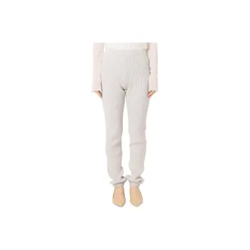 PLAGE Knitted Sports Pants Women's Gray