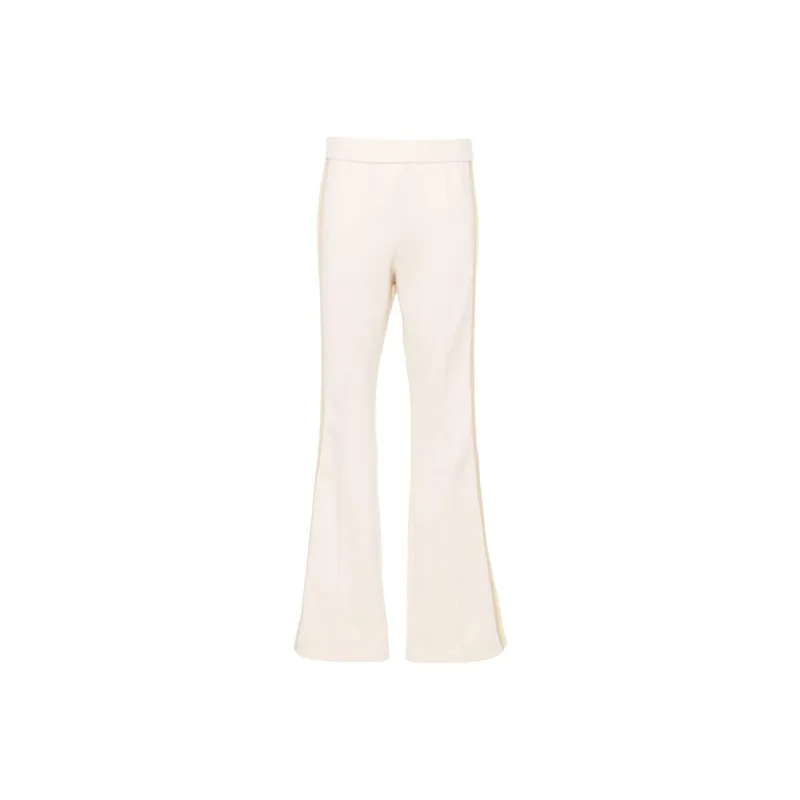 FENDI Striped High waist Track Trousers-0