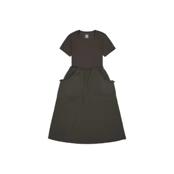 New Balance Short Sleeved Dress Women's Dark Gray