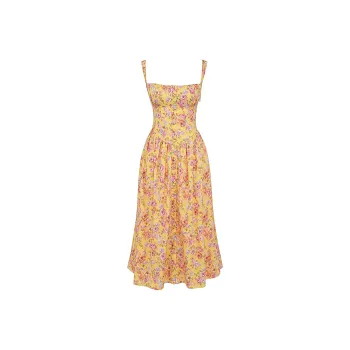 HOUSE OF CB Slip Dress Women's Yellow