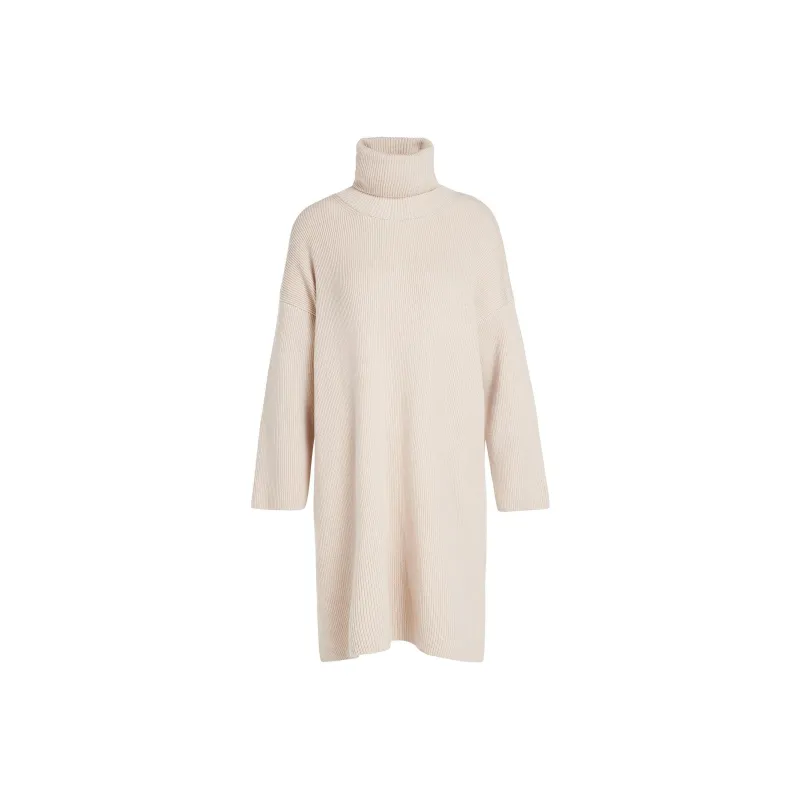 BARBOUR Stitch Dress Long-Sleeved Dresses Women's Beige-0