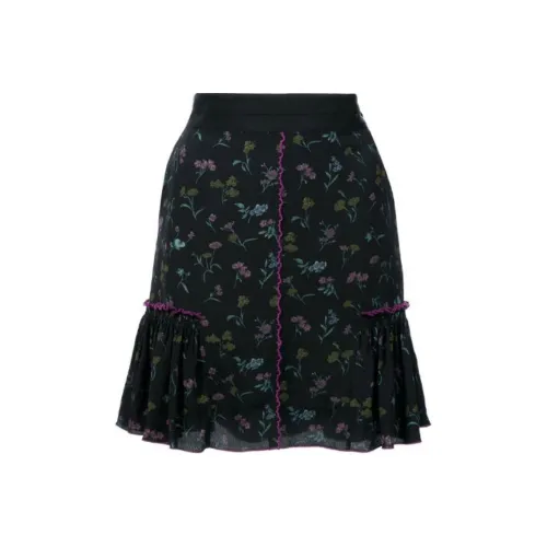 COACH Casual Short Skirts Women's Black
