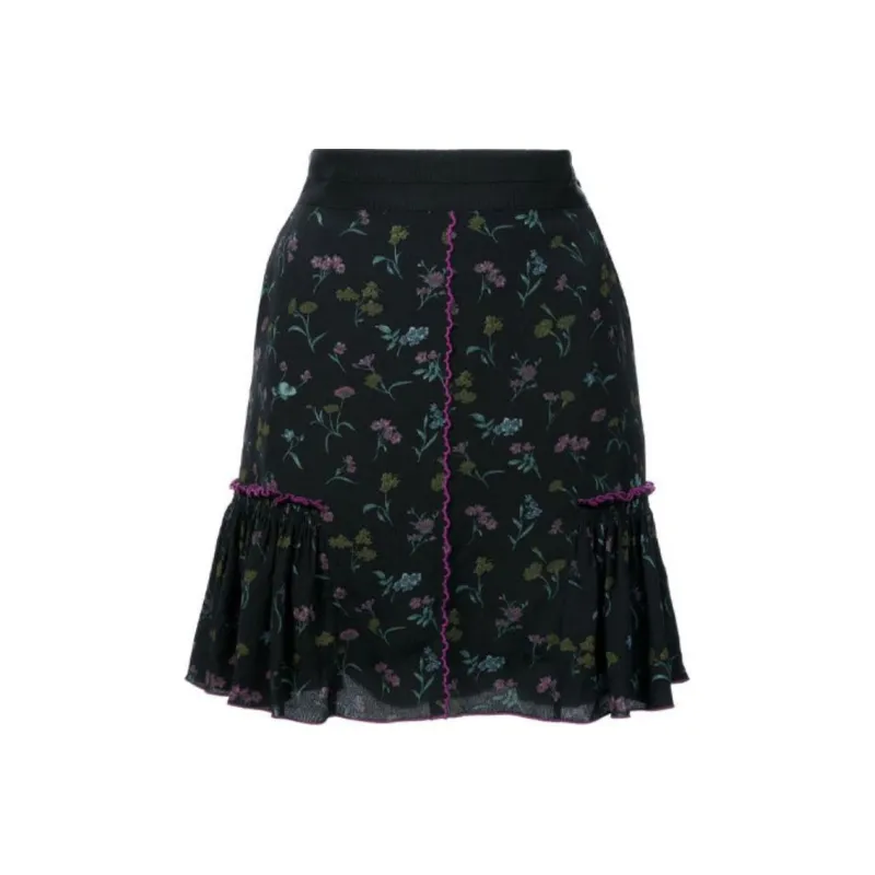 COACH Casual Short Skirts Women's Black-0