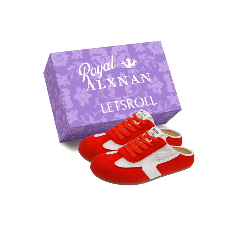 Alxnan Rubber Sole Quiet Closed Toe Slippers Women's-17