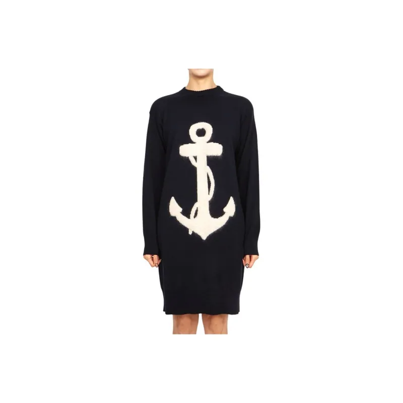 MaxMara Long Sleeved Dresses Women's Black-0