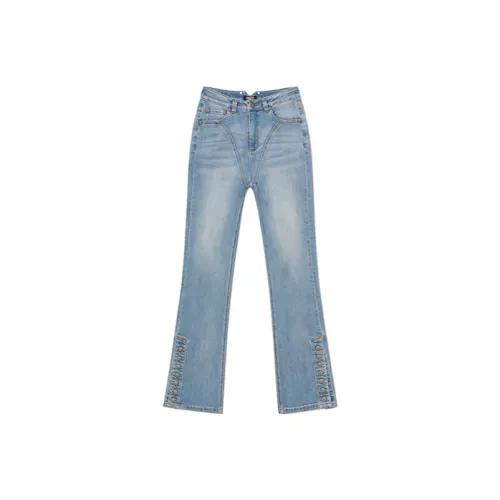 SMFK Jeans Women's Denim Blue