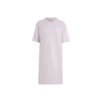 Adidas Free Shipping With AdiClub Essentials 3-Stripes Single Jersey Boyfriend Tee Dress
