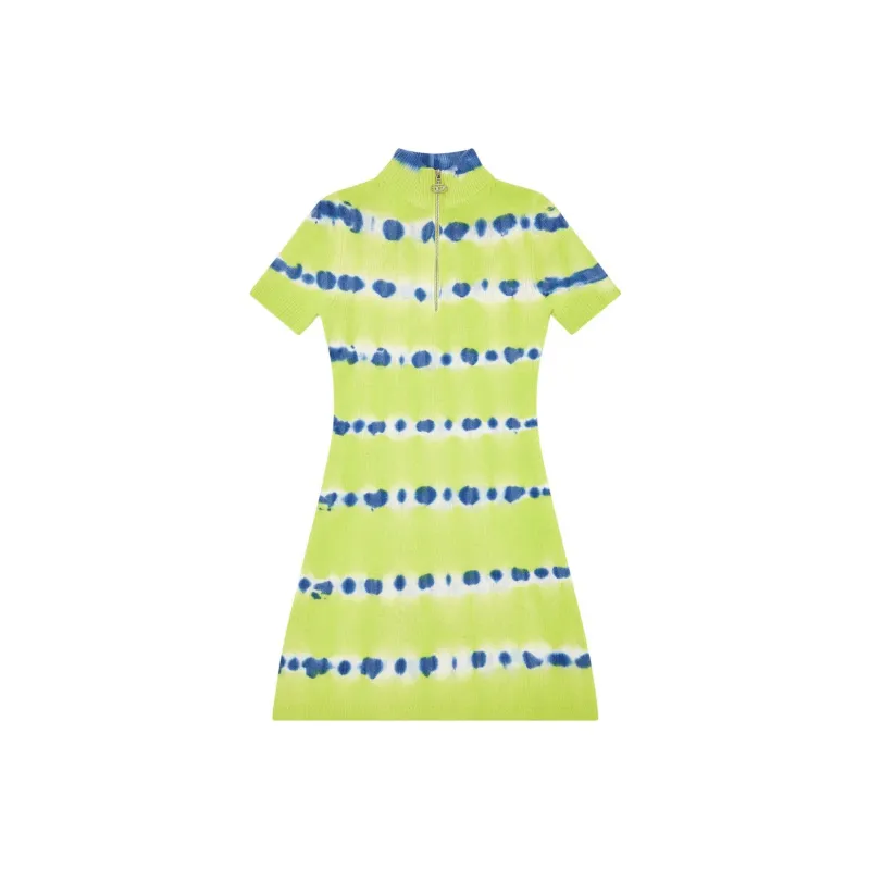 DIESEL Short-Sleeved Dresses Women's Green-0