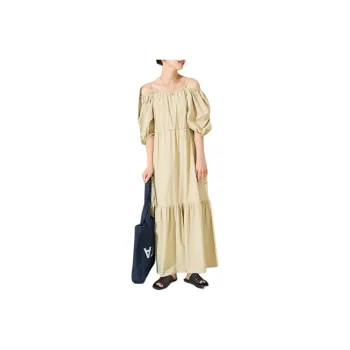 FREAK'S STORE Short Sleeved Dress Women's Light Umber