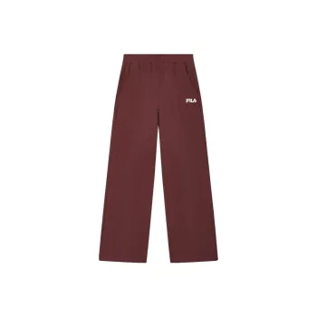 FILA Knitted Sports Pants Women's Brewed Red