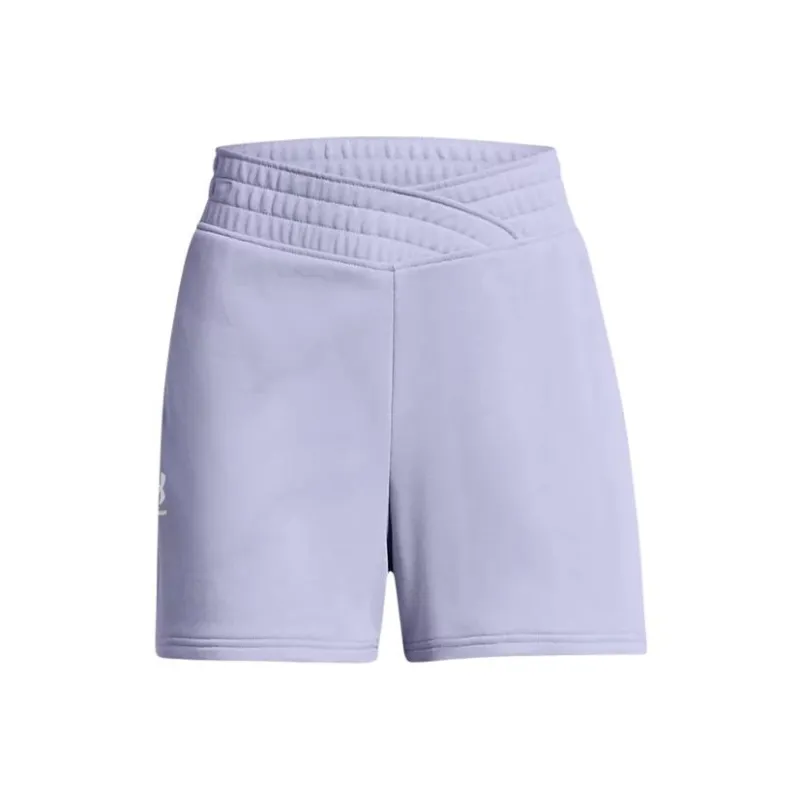 Under Armour UA Rival Terry Shorts Casual Shorts Women's Purple-0