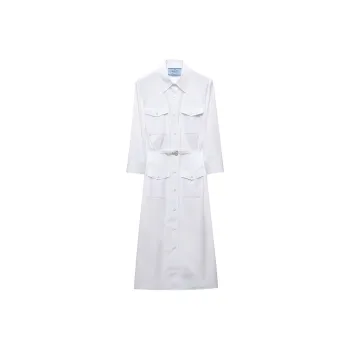 PRADA Poplin Shirt Dress