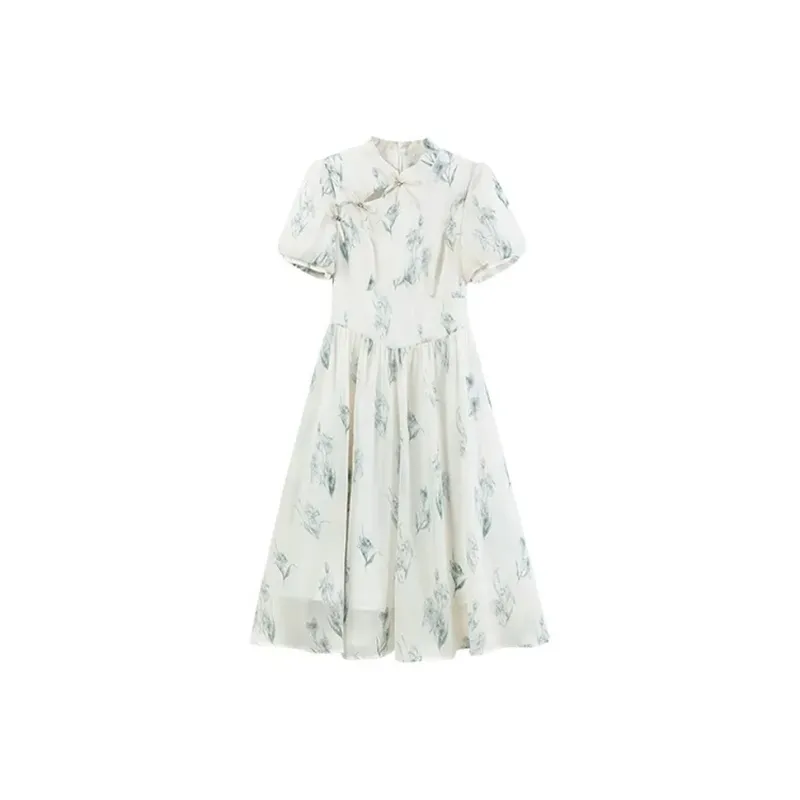 Local Gal Short Sleeved Dresses Women's Beige Apricot-0