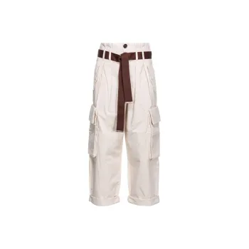 PINKO Belted Cargo Trousers