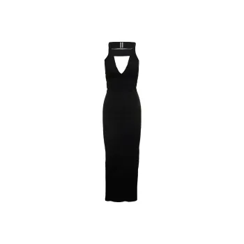 RICK OWENS Cut-Out Sleeveless Dress