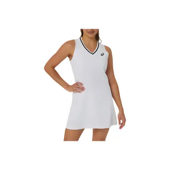Asics Match Dress Sleeveless Dress Women's White