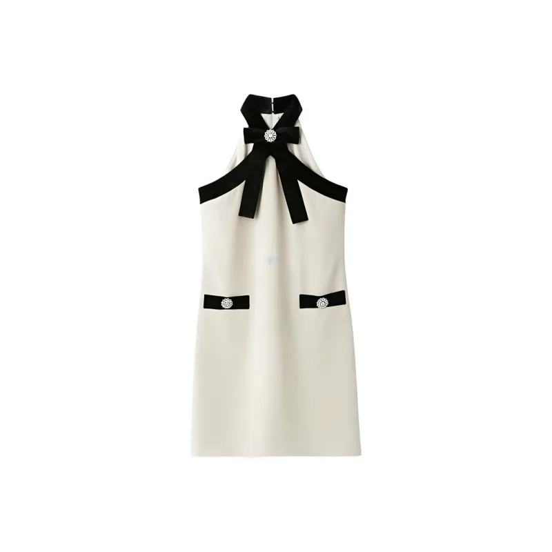 Lily Brown Sleeveless Dress Women's-1