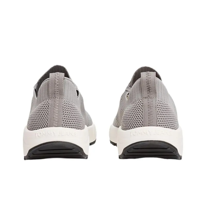 Tommy Hilfiger Trainers Low Top Casual Shoes Men's Gray-4