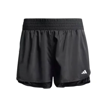 Adidas Free Shipping With AdiClub Pacer Training 3-Stripes Woven High-Rise Shorts Plus Size