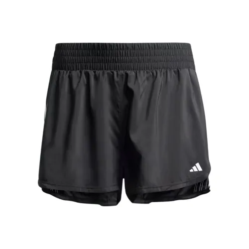Adidas Free Shipping With AdiClub Pacer Training 3-Stripes Woven High-Rise Shorts Plus Size